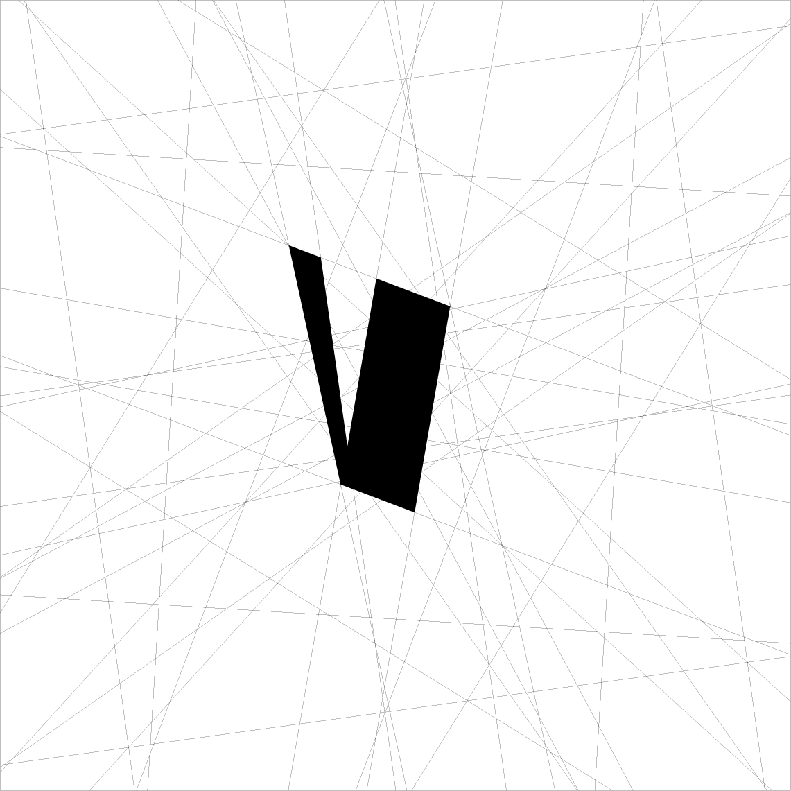 V Graffiti typeface